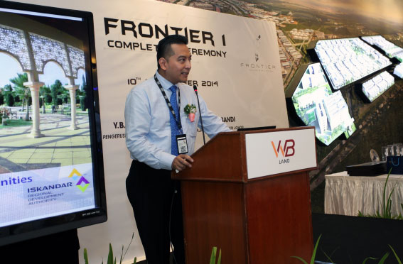 Frontier 1 Completion Ceremony